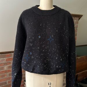 & Other Stories oversized Night Sky Sweater